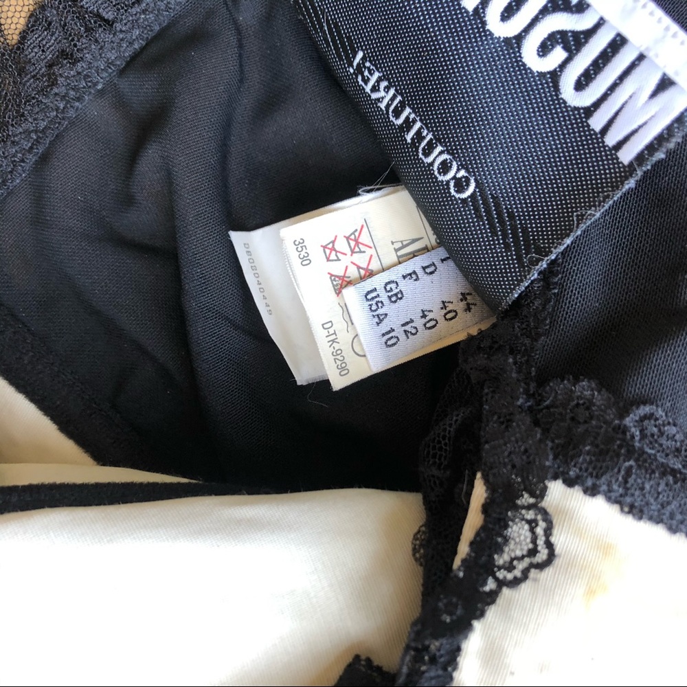 Super Rare Vintage Moschino Bustier - Picture 3 of 3